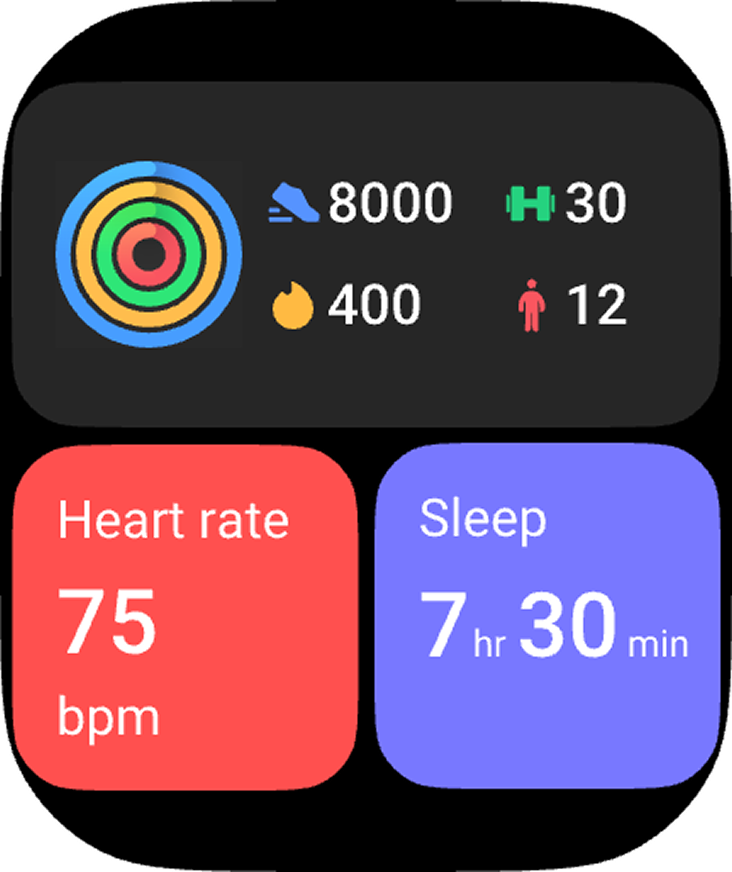vivo Watch GT 2 with BlueOS 3.0 featuring Shortcut Cards function
