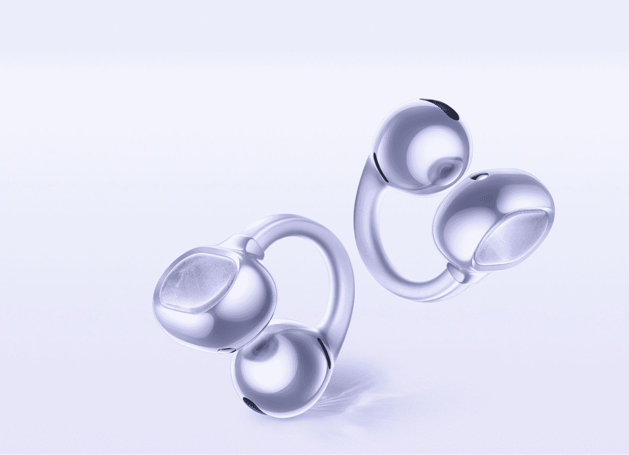 vivo Buds Clip with a natural glow aesthetic design