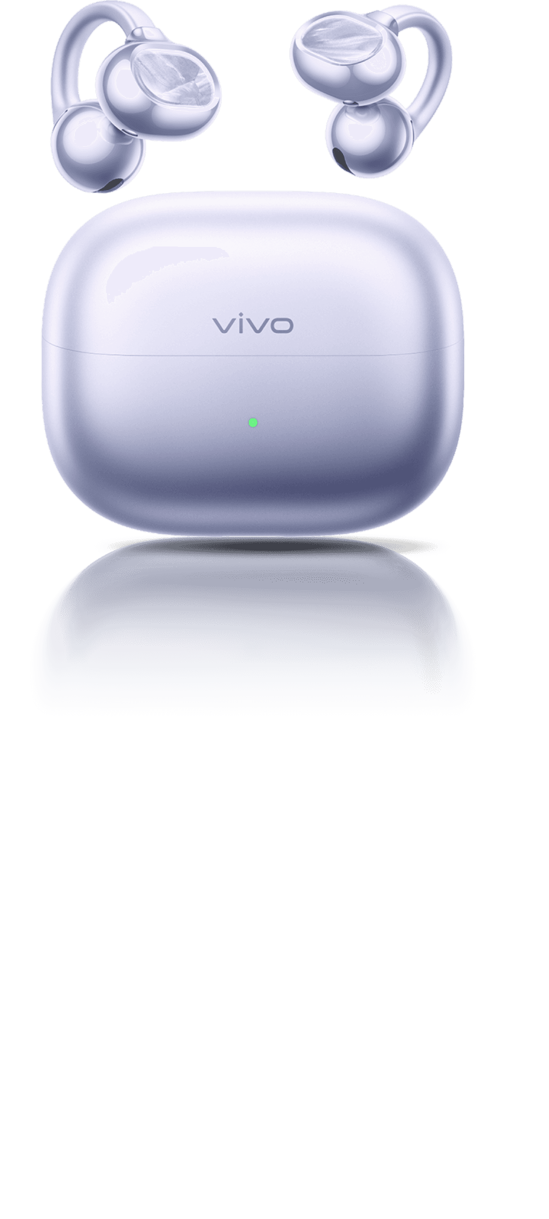 vivo Buds Clip with seamless tri-device connectivity