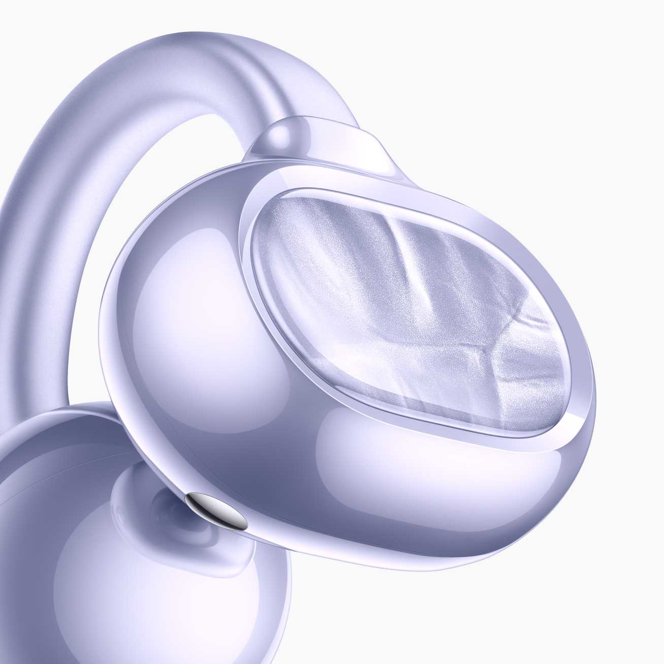 vivo Buds Clip with mother-of-pearl texture accent