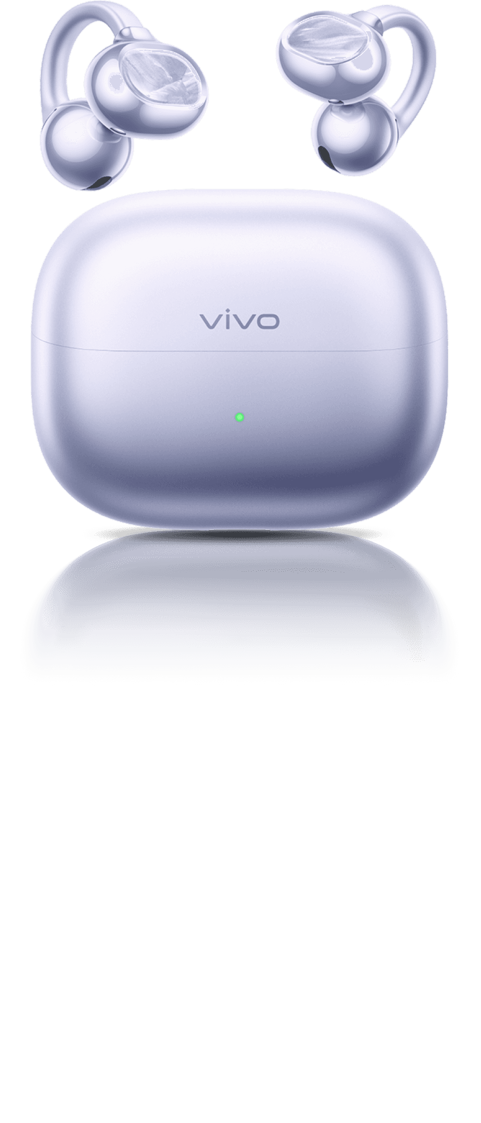 vivo Buds Clip with seamless tri-device connectivity